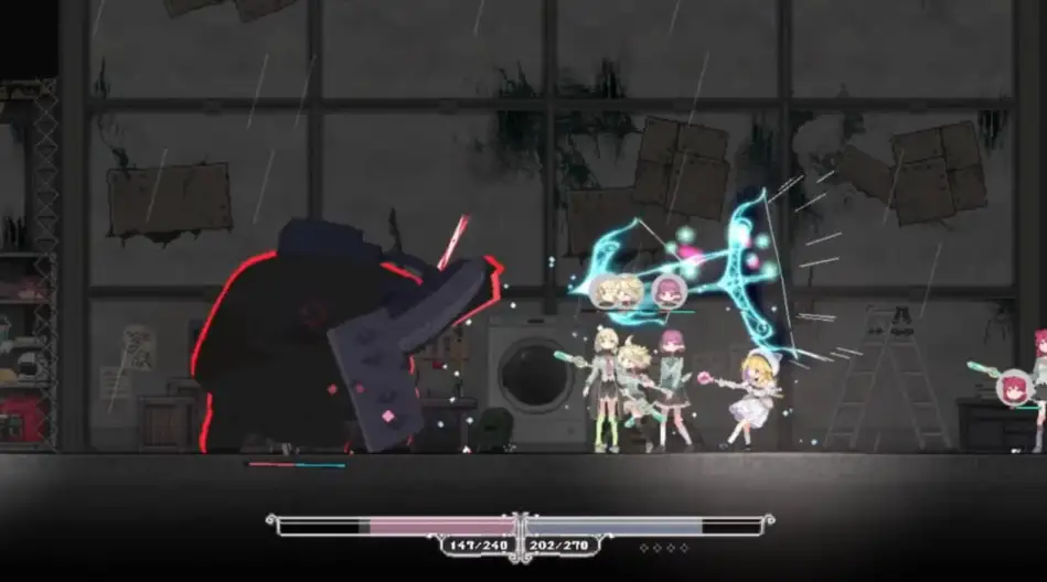 爱丽丝的摇篮游戏截图战斗画面